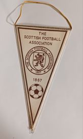 Oryginalny stary proporczyk lata '70 Glasgow Rangers