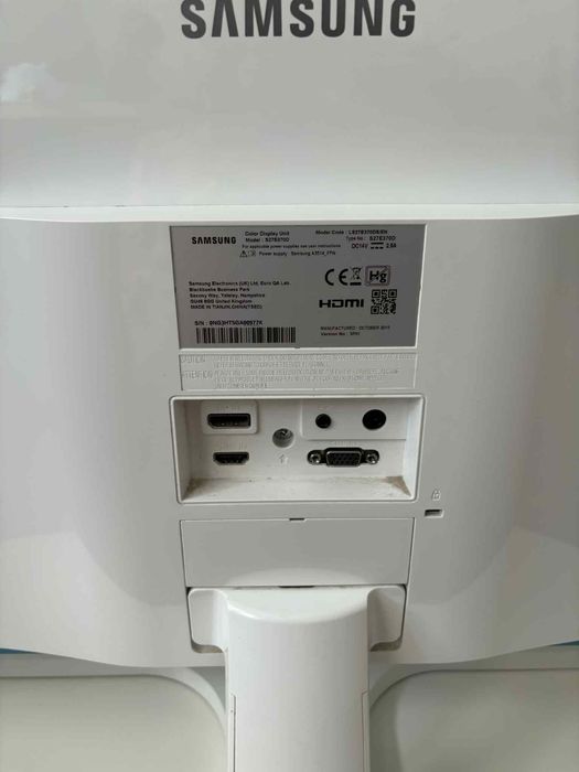 Monitor Samsung 27" SE370 (LS27E370DSEN)