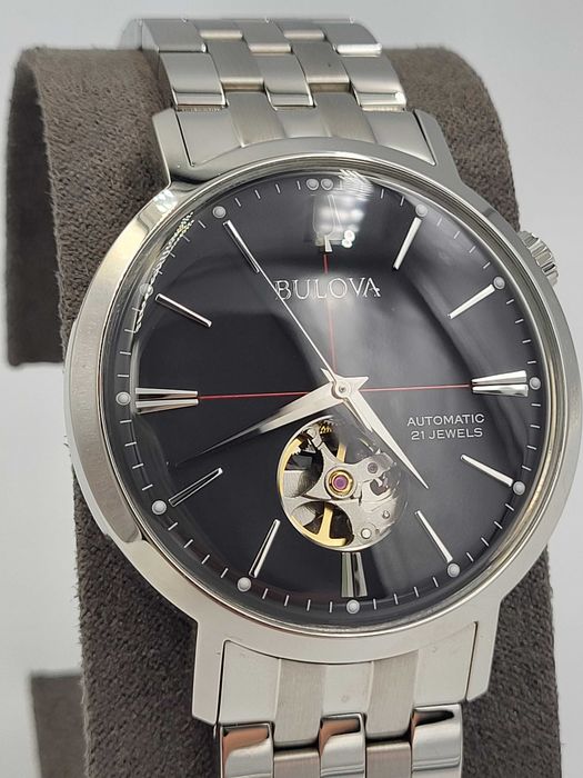 Bulova Open Heart *Klasyk* Idealny na co dzień **Automat** !!PIĘKNY!!