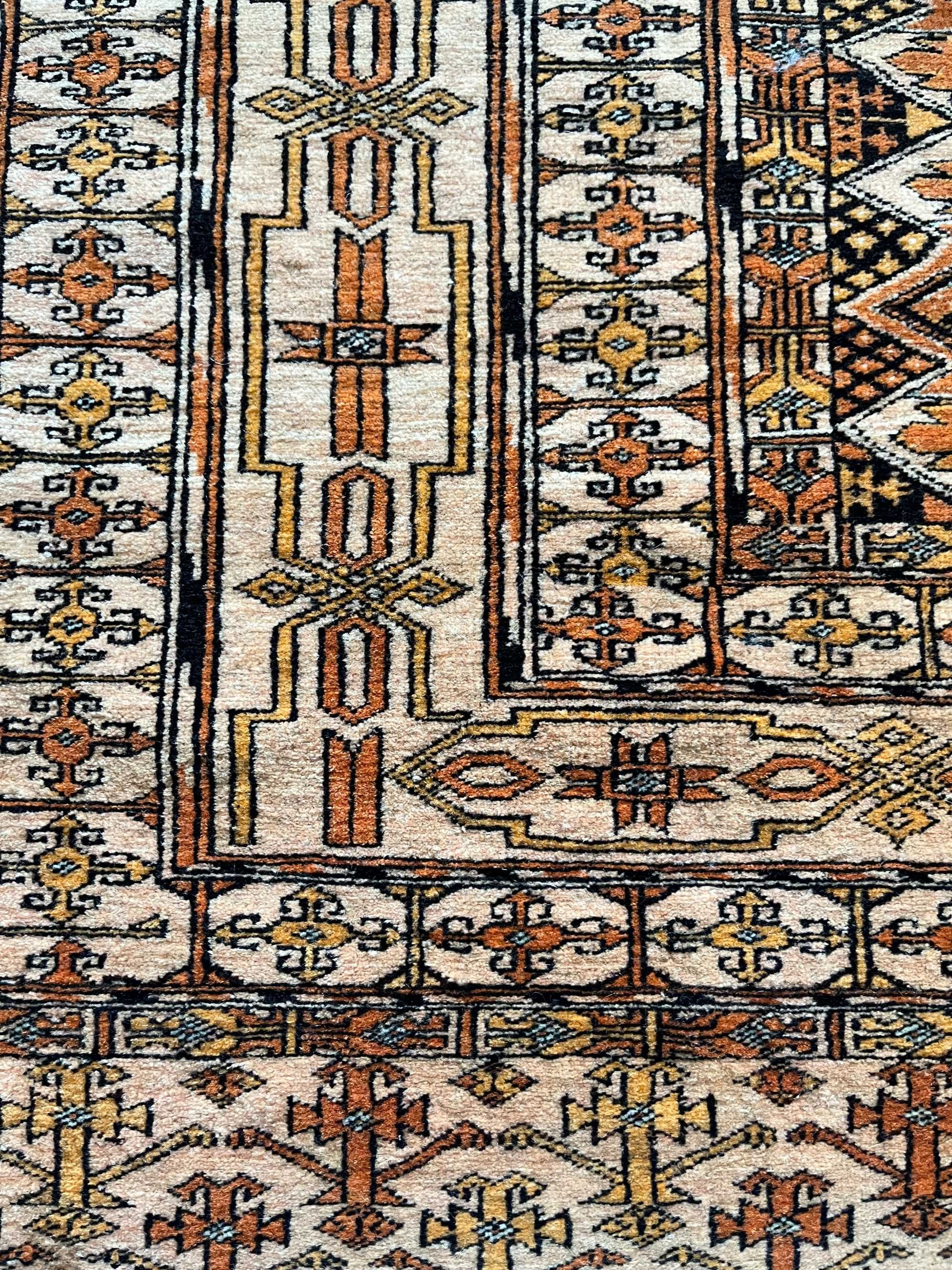 Wełniany Dywan w stylu Boho 118cm x 180cm