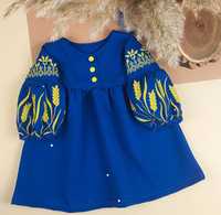 Дитяче плаття вишиванка/Дитяче плаття з вишивкою  (80-140 розміри)