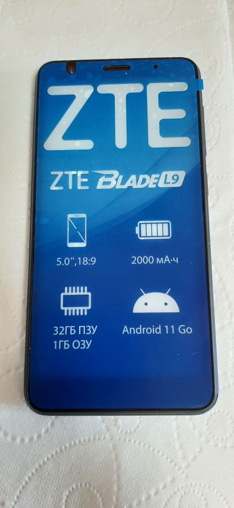 Смартфон Zte Blade L9 1\32 Blue