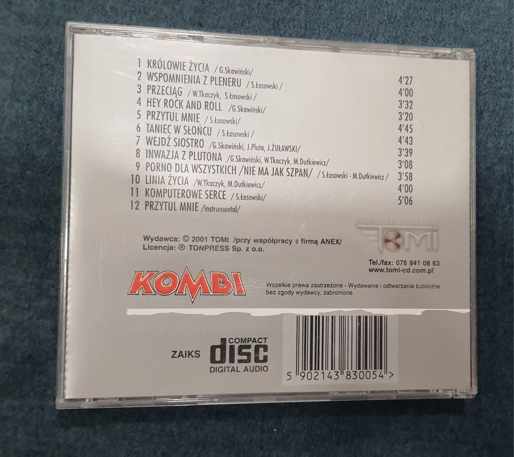 Kombi The best of Tomi CD wydanie. 2001 rok