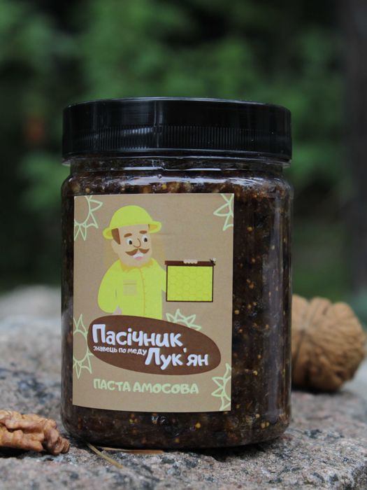 Паста Амосова - для серця та імунітету | Натуральна вітамінна суміш