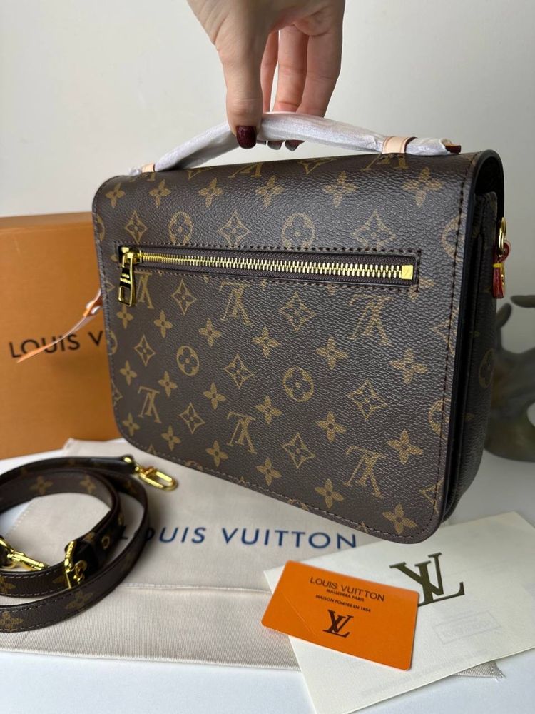 Torebka damska Metis ze skóry w pudełku Louis Vuitton