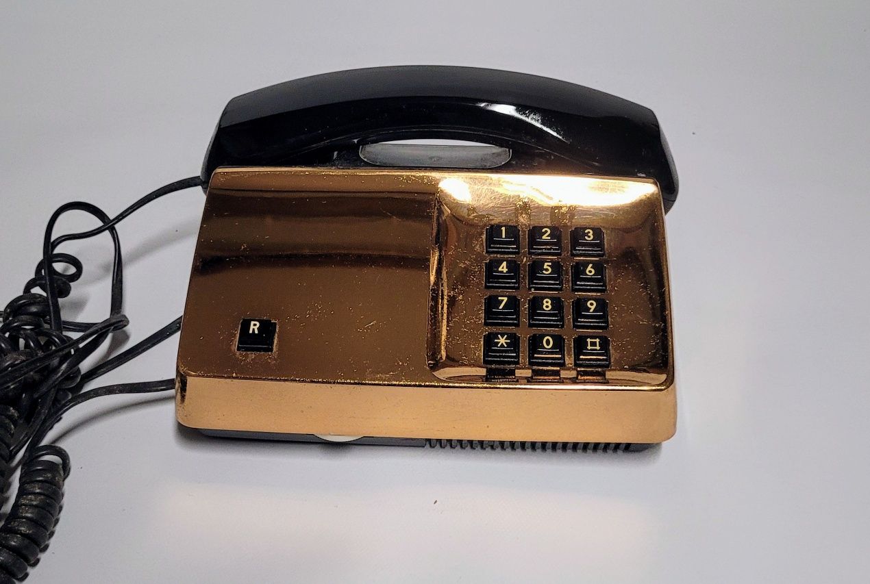 "Złoty" Telefon Vintage