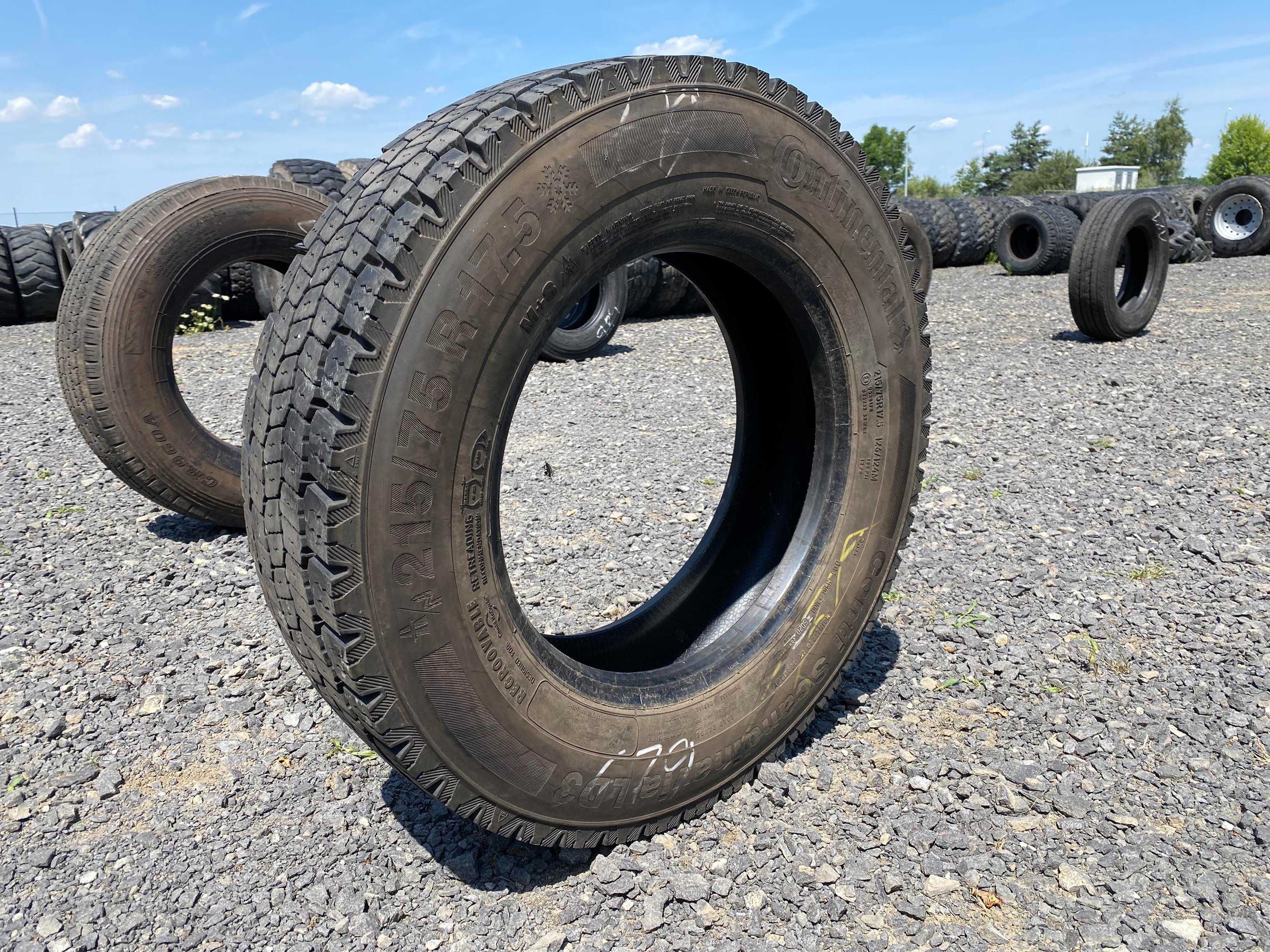 215/75R17.5 Opona CONTINENTAL SCANDINAVIA LD3 Napędowa ld 3