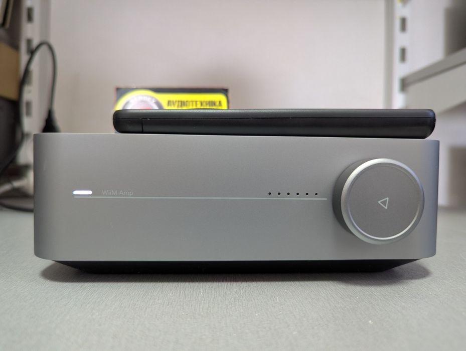 Новый! Усилитель WiiM AMP Space Gray. ЦАП Sabre ES9018.