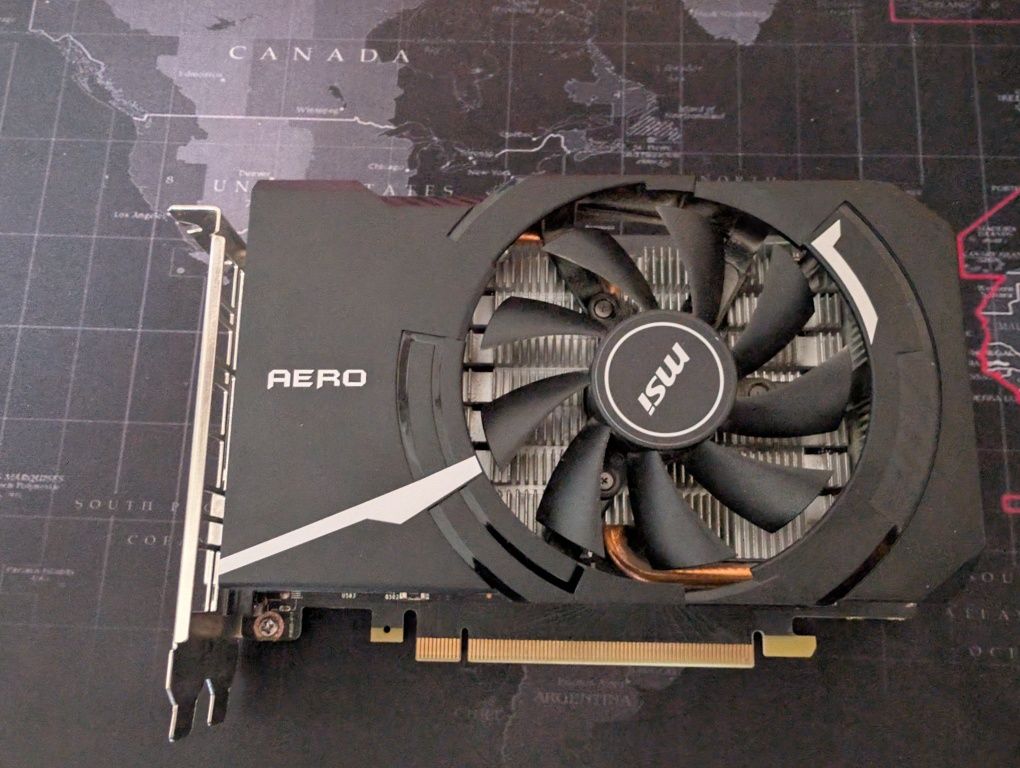 Karta graficzna MSI GeForce GTX 1650 SUPER AERO ITX OC 4GB GDDR6