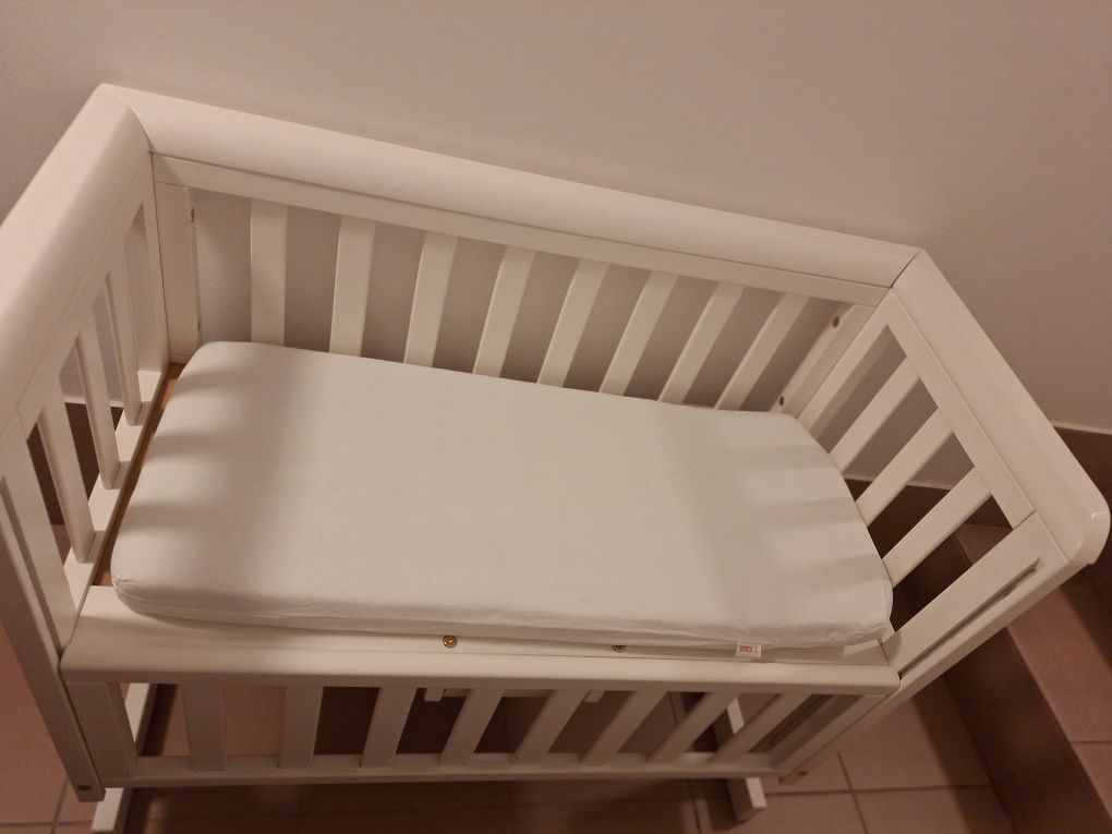 Łóżeczko dostawne Bedside Crib+ materacyk Troll