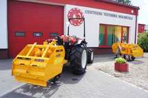 łopaty mechaniczne o szerokości 130 cm i głębokoci pracy 25 cm