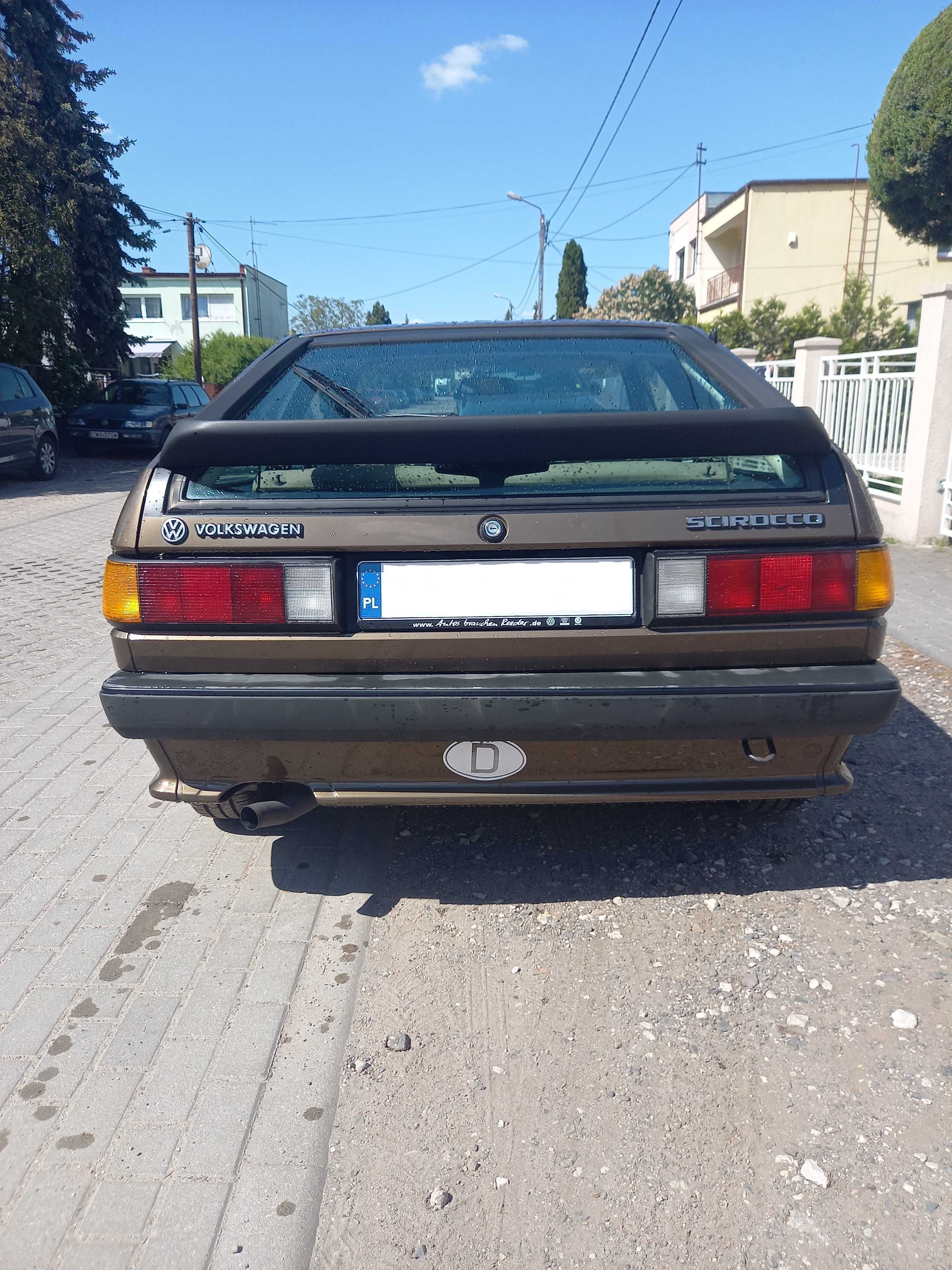 Volkswagen Scirocco mk2 wersja TROPIC