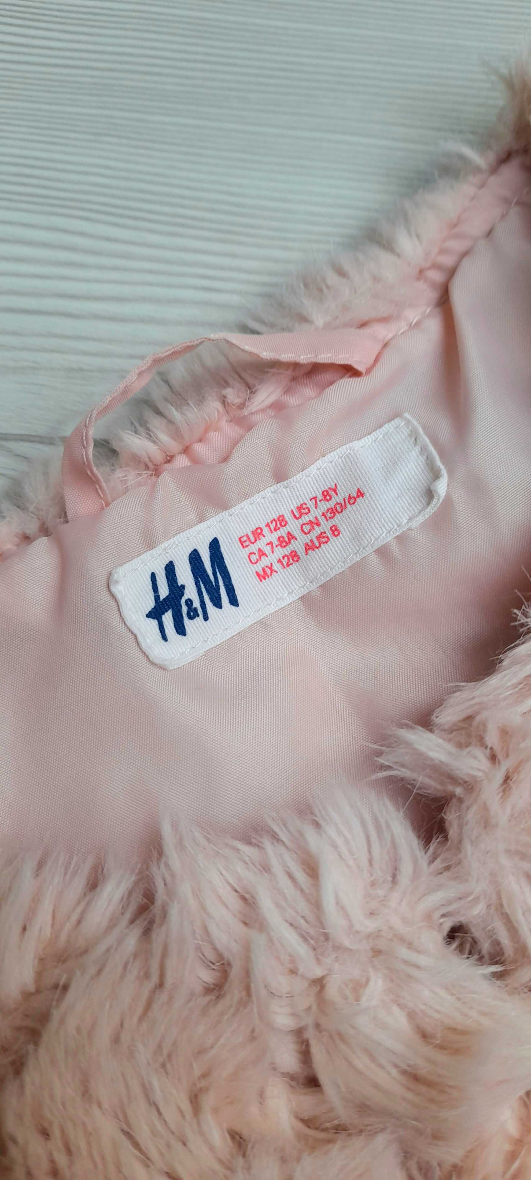 Świetny komplet spodnìe bluzka kamizelka r. 128 Zara H&M