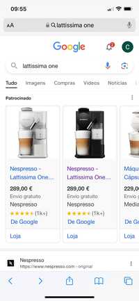 Máquina café Nespresso Latissima Nova