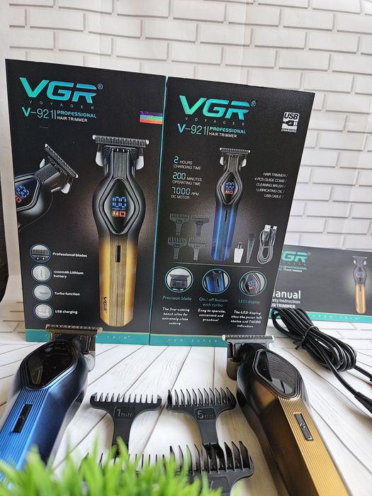 Vgr 921 ‼️ тример бороди трімер голови триммер ВГР машинка