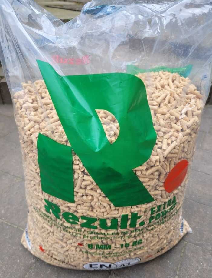 Pellet REZULT certyfikat ENplusA1 transport iglasty