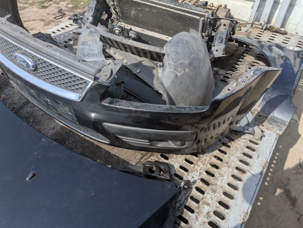 Ford Focus MK2 maska zderzak błotnik reflektor lewy pas przedni