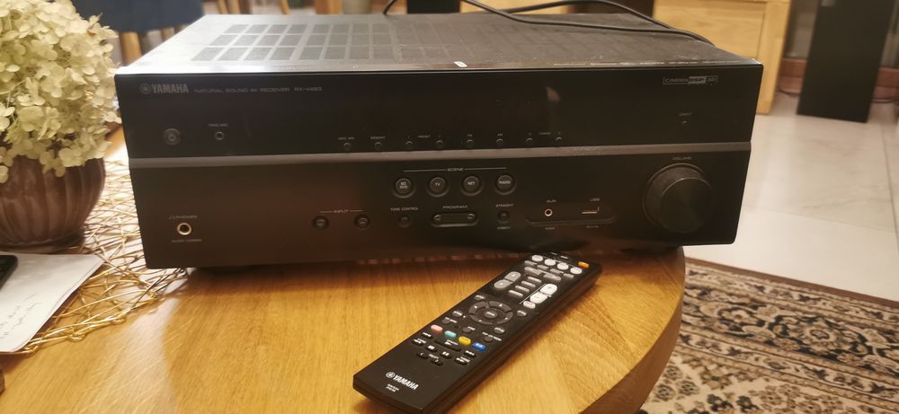 Kino domowe Yamaha Musiccast RX-V483