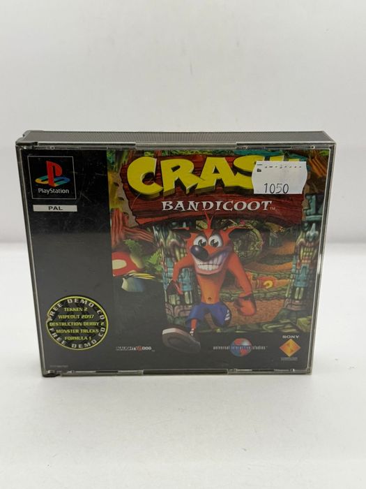 Crash Bandicoot 3xA Big Box Ps1 nr 1050