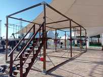 Circuito de arvorismo (portátil) para eventos
