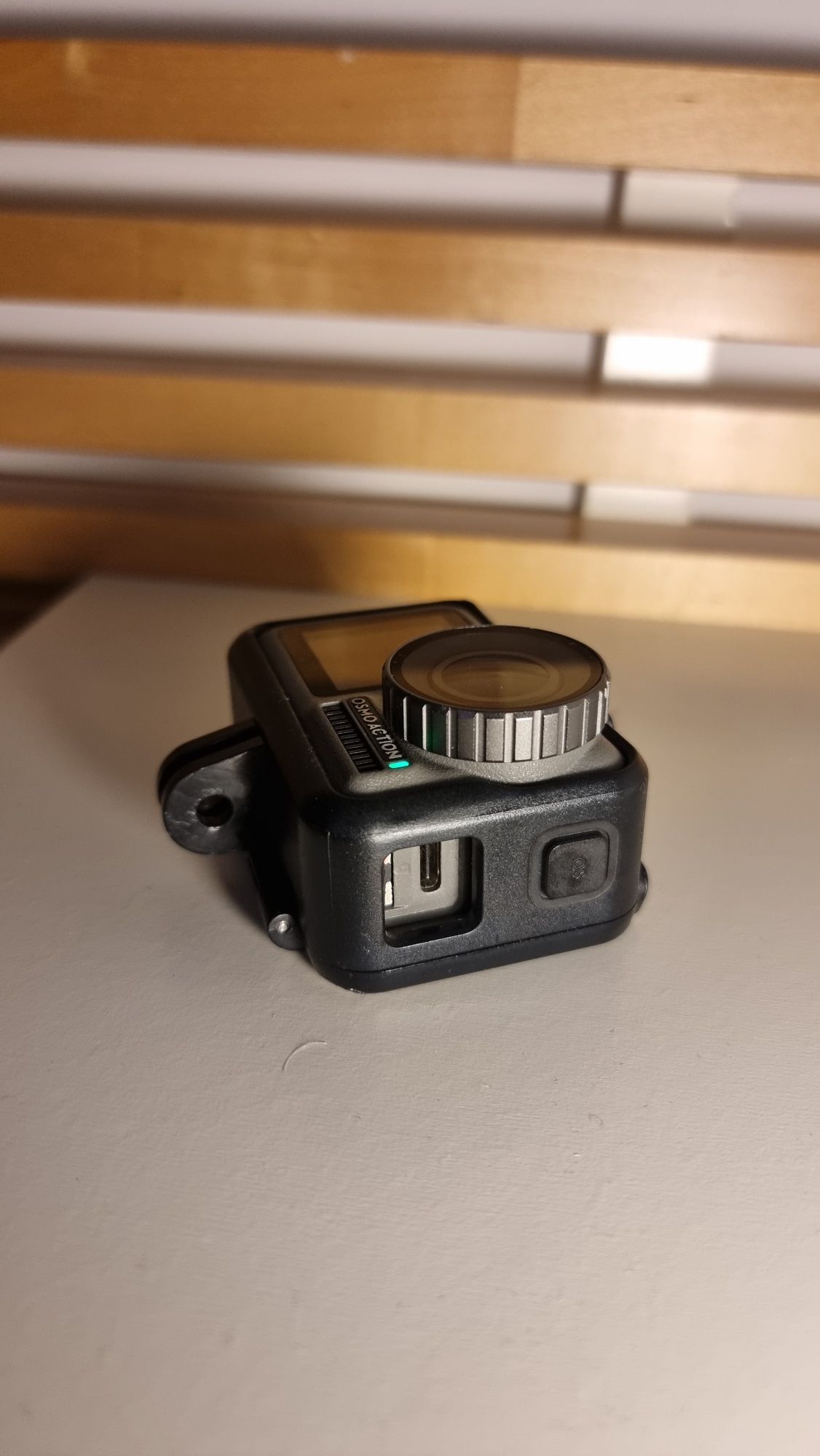 Dji osmo action 4k camera, cartão de memoria sd e capa