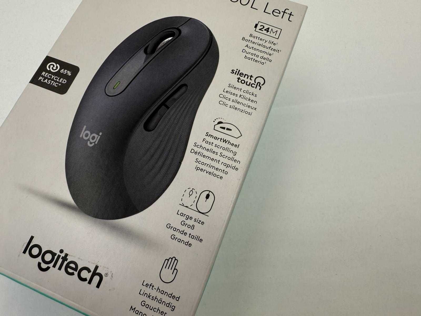 Mysz bezprzewodowa Logitech Signature M650L dla leworęcznych