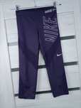 Krótkie legginsy Nike do ćwiczeń treningowe fitness na siłownię 3/4