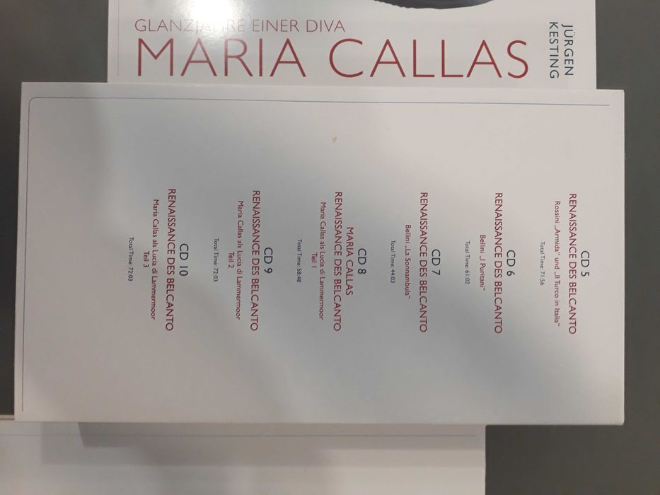 Maria Callas 26 CDs - edição especial