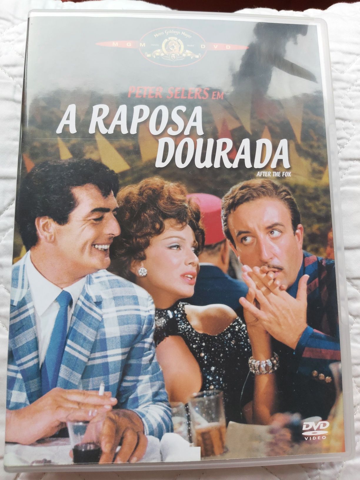 DVD Peter Sellers "A RAPOSA DOURADA" com Britt Ekland e Victor Mature