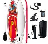 Nowa deska SUP Funwater KOI red 350 cm, 180 kg