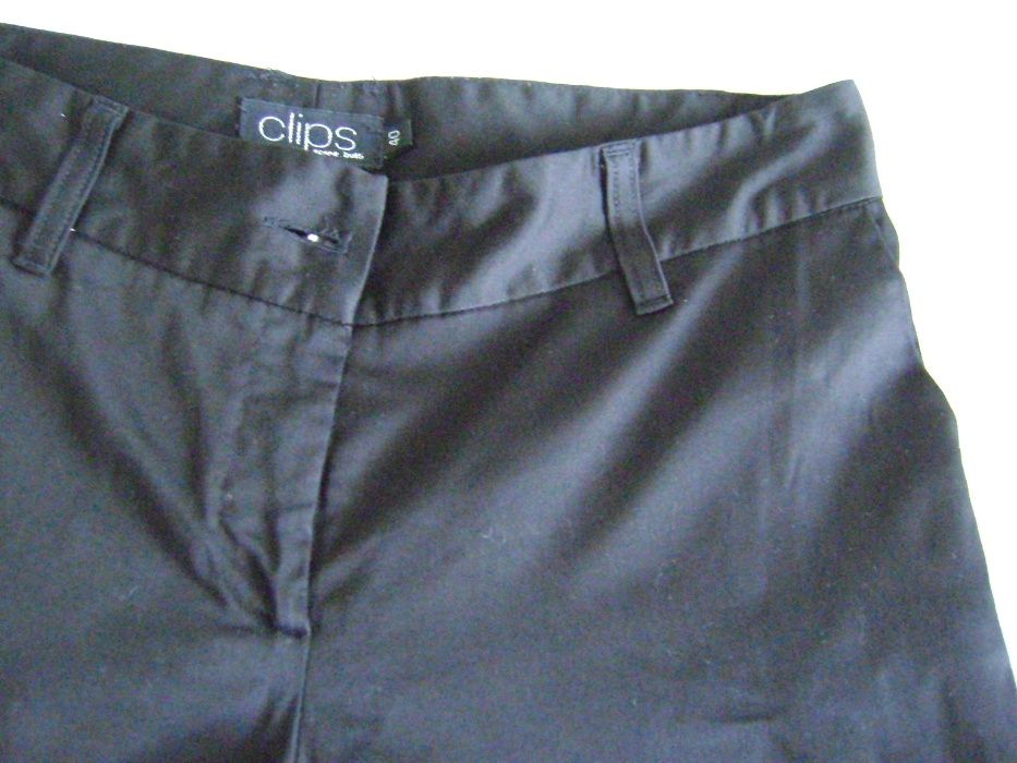 Calças de tecido pretas da clips – Sonne Butti – Nº40