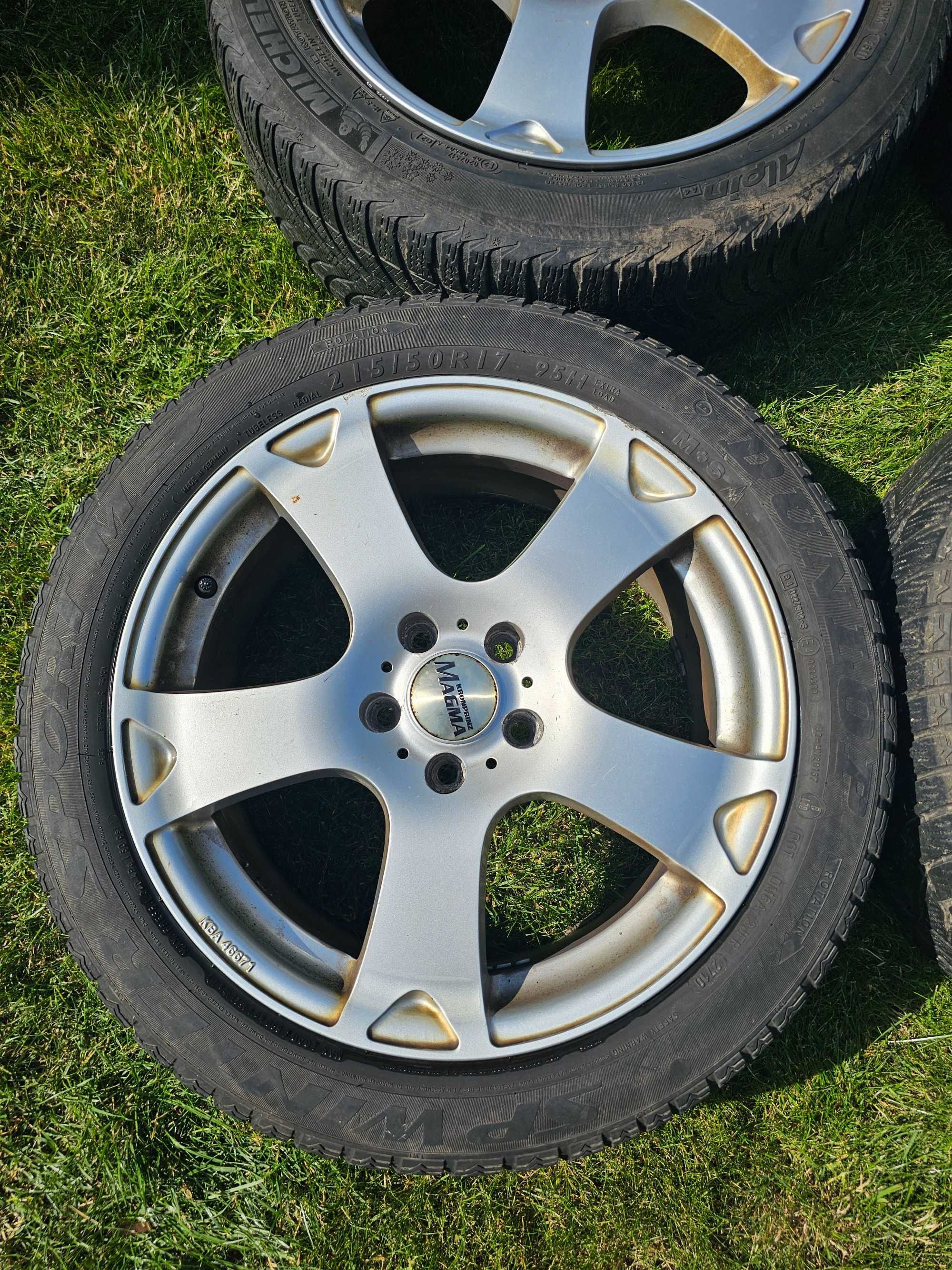 4 alufelgi Magma Kronprinz 17"