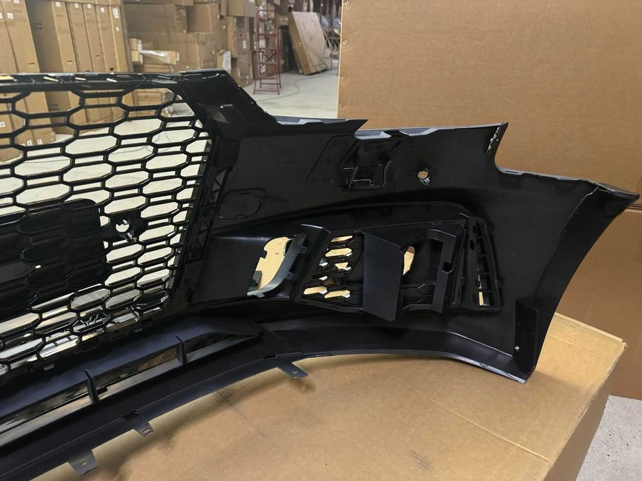 Передний бампер А4 ауді Бампер audi a4 B9 решетка AUDI RS4 15-19год