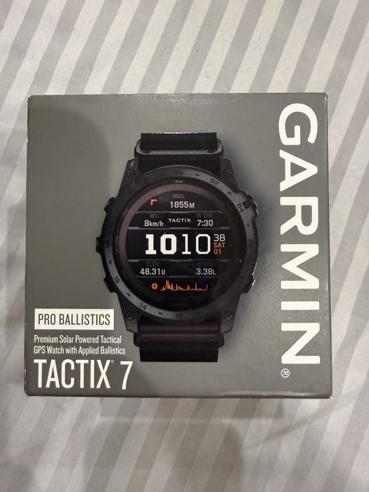 Годинник Garmin Tactix 7 Pro Ballistics Edition Solar