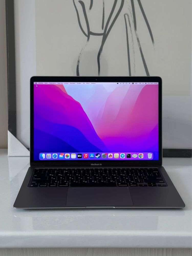 MacBook Air М1, 8/256 гб