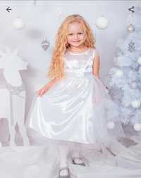 Святковий костюм сукня платье праздничное белое принцесса