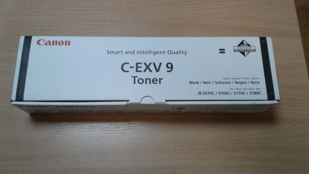 Продам тонер Canon C-EXV 9 (черный, красный, желтый. синий)