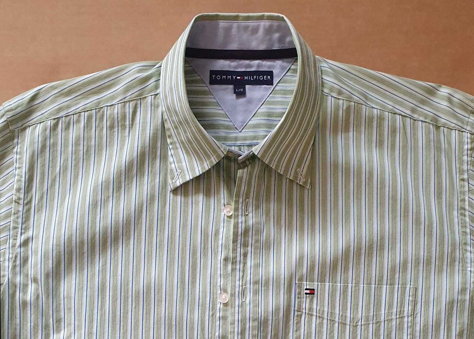 Tommy Hilfiger koszula męska rozm. XL kołnierzyk 43