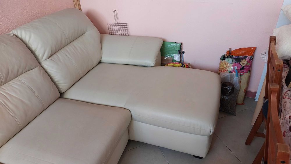 Sofa chaise long 3 lugares