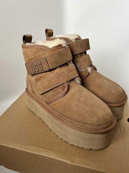 Угги/Угг/Уггі/UGG Australia Platform Chestnut/100%Овчина/Останній 40