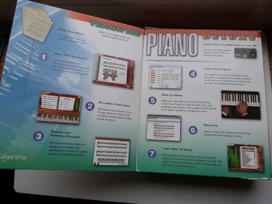 Teach Voyetra Teach me Piano Deluxe