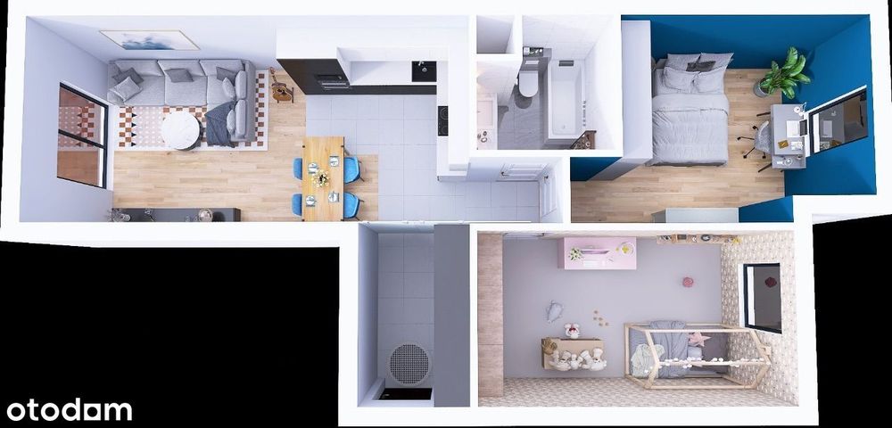 Przestronne 3 pokojowe w centrum Piotrkowa