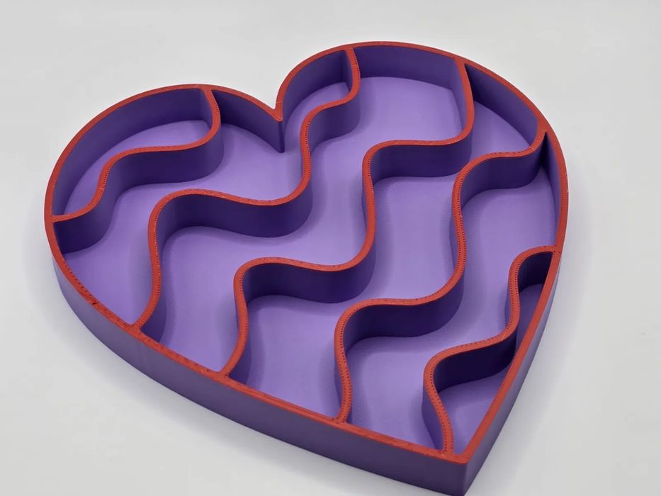 Formas Coração para Bandejas Sensoriais