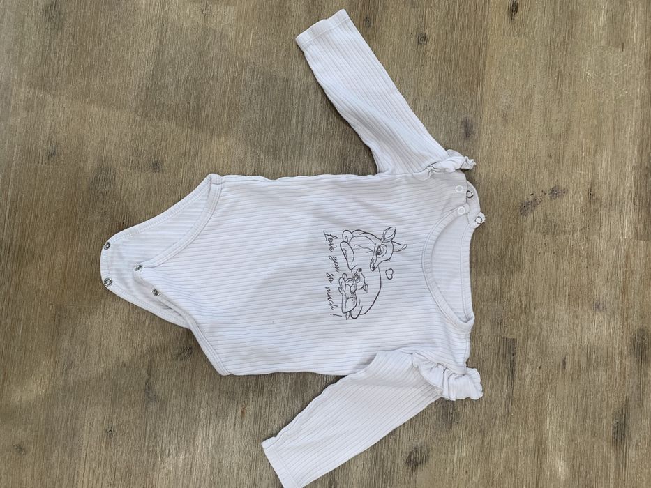 Body 92 Mrofi długi rękaw kremowe Bambi stan bdb