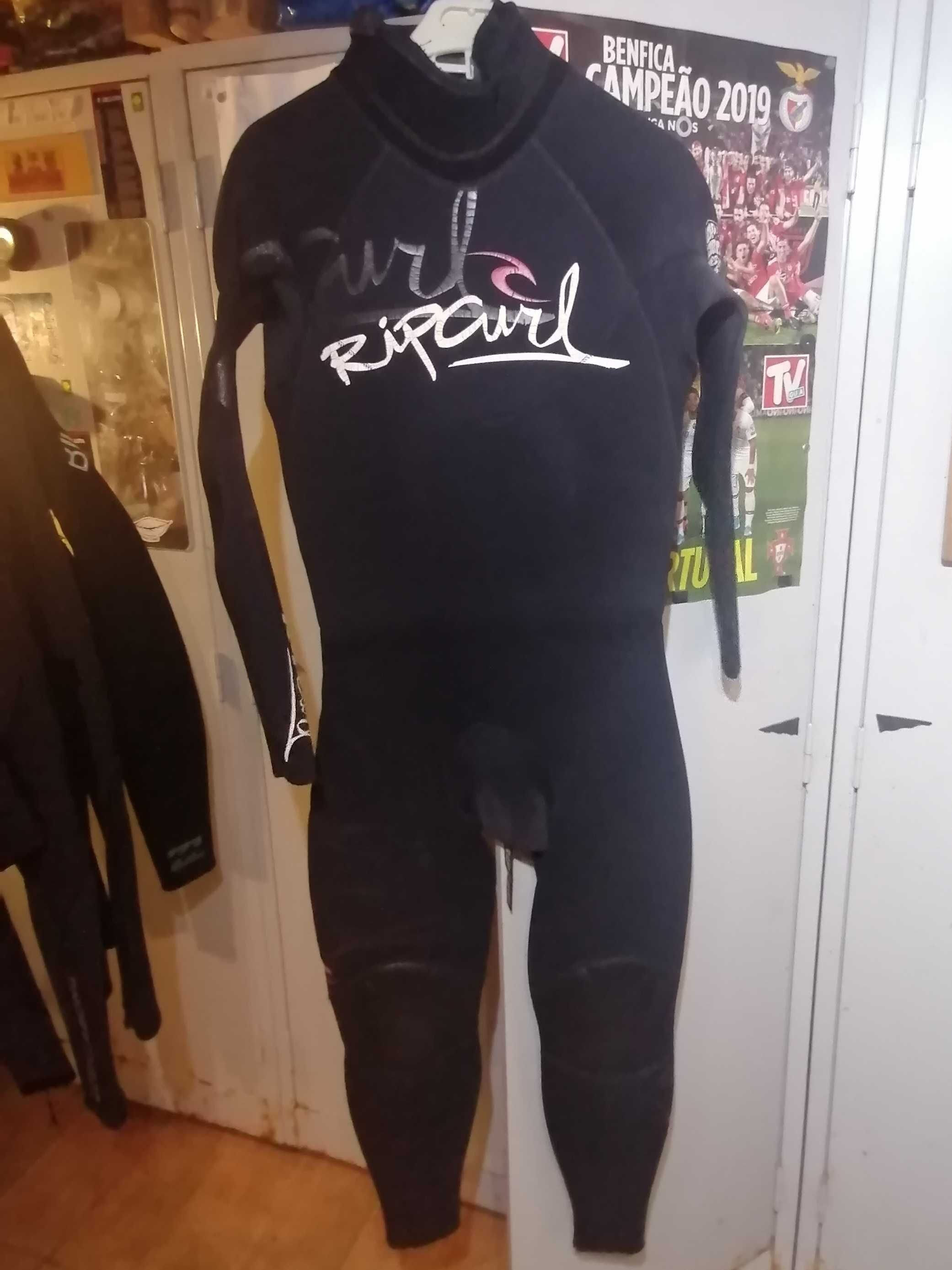Fato surf Rip Curl 4/3 LS (tenho 175cm) usado em bom estado