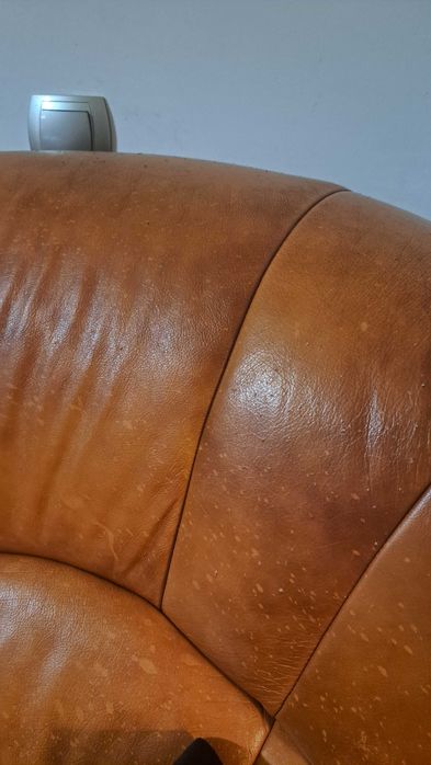 Wypoczynek skórzany firmy KLER kanapa