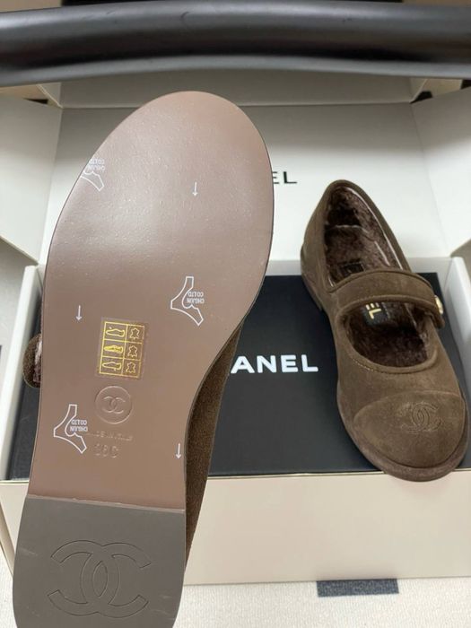 Балетки шанель , тапки chanel , у наявності 38 р / 24 см
