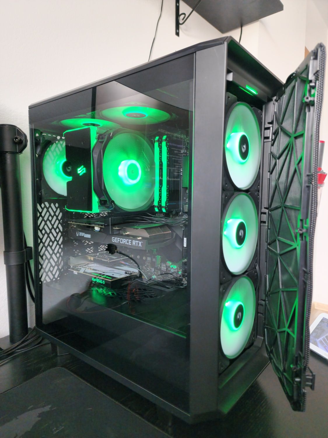 Zestaw PC Gamingowy|i7 10700F|RTX 3060|16GB RAM|2TB SSD|Monitor 165Hz