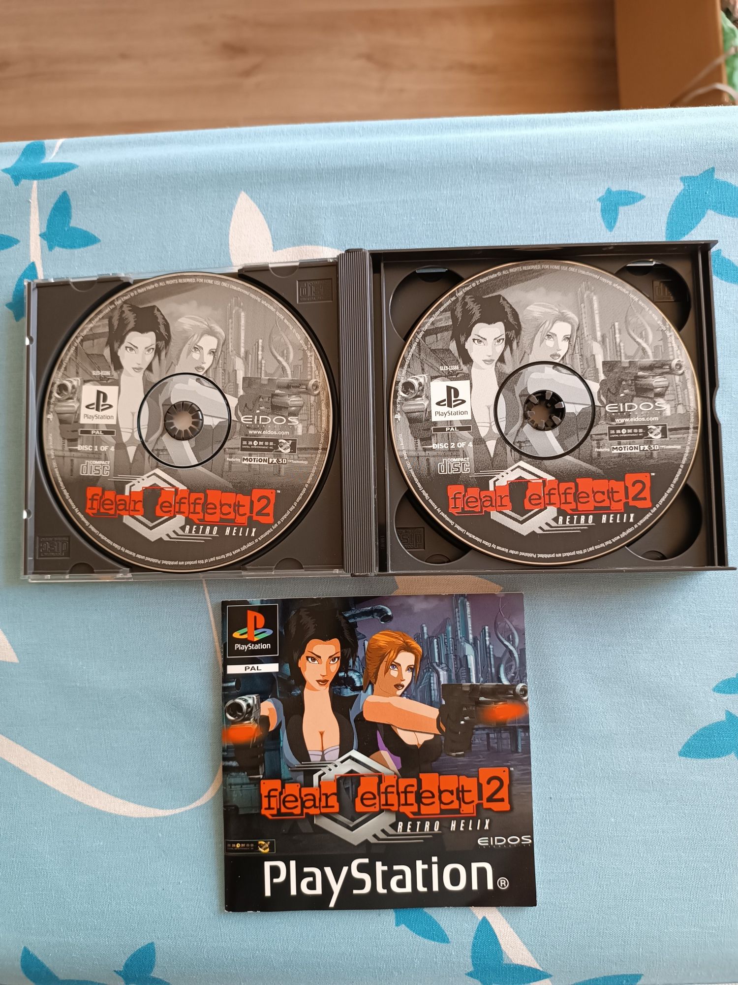Fear Effect 2 Retro Helix Playstation 1