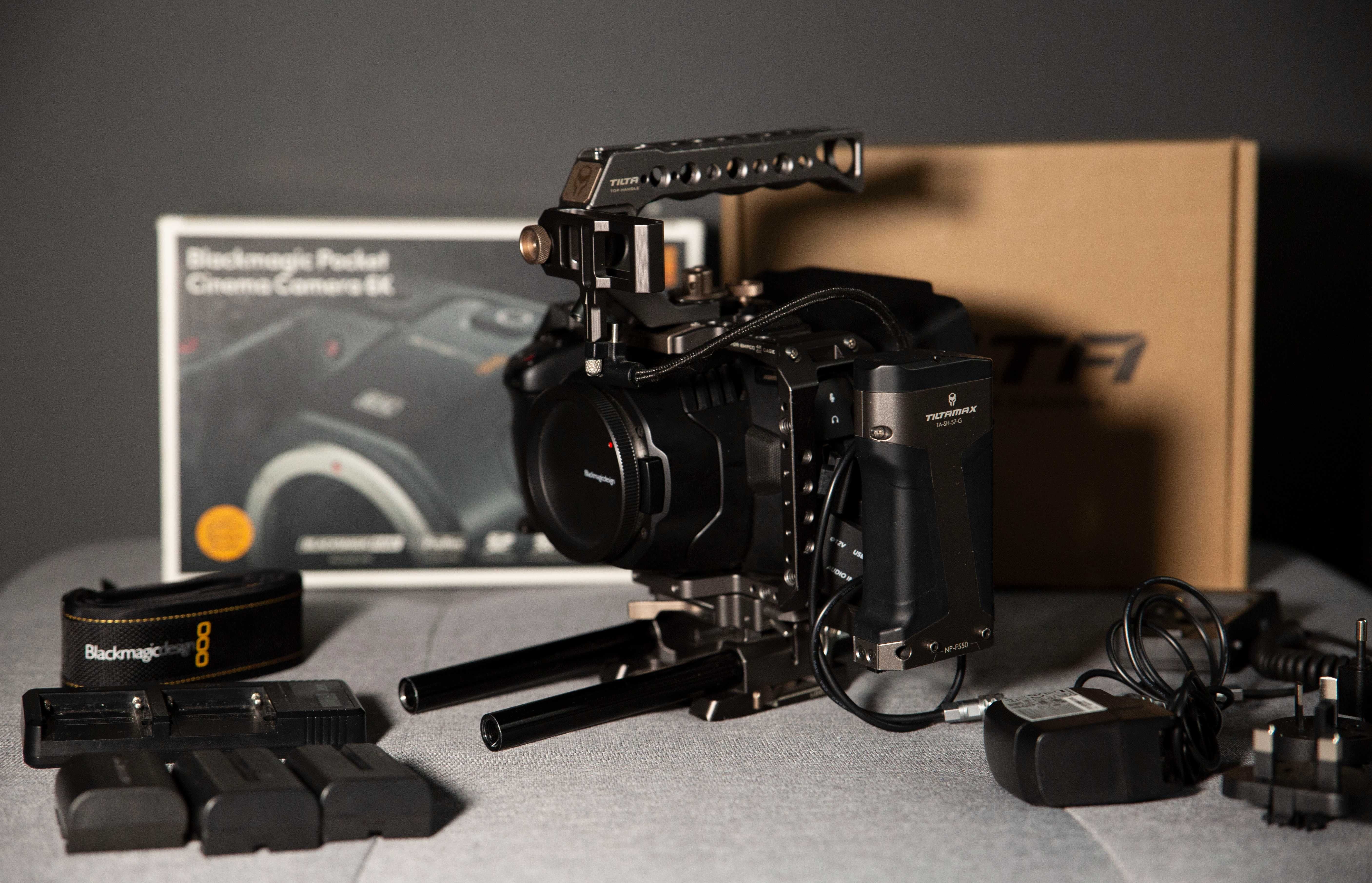 Blackmagic Pocket Cinema Camera 6K + zestaw TILTA